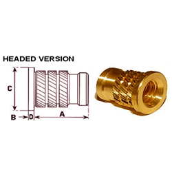 Brass Inserts Moulding Inserts