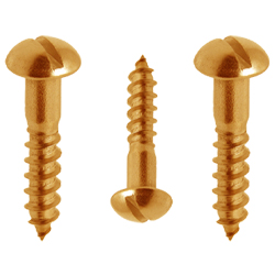 Brass Round Head Screws